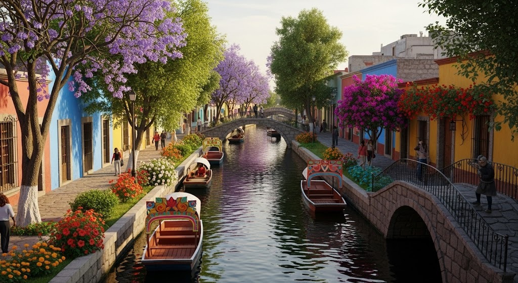 Si la Ciudad de México todavía tuviera su red de canales, la ciudad que conocemos hoy no existiría. Su esencia, su ritmo y su identidad serían distinto.