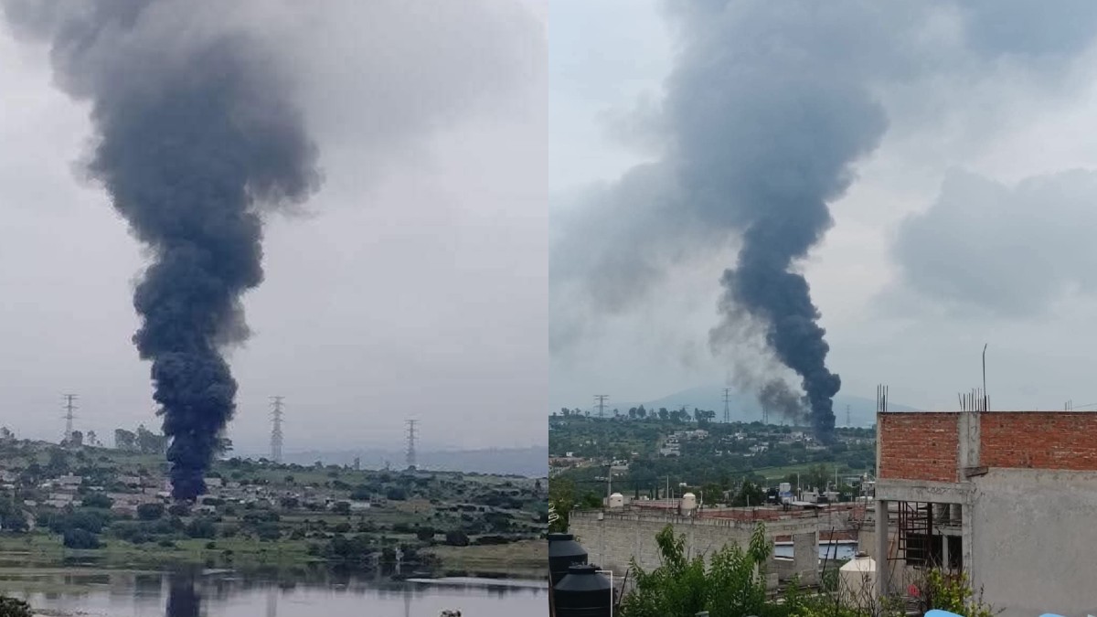 Explota cisterna de huachicol en Presa San Guillermo, Coyotepec. Explota cisterna de huachicol en Presa San Guillermo, Coyotepec.