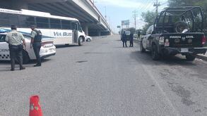 La mujer intentó cruzar la calle momentos antes del accidente.