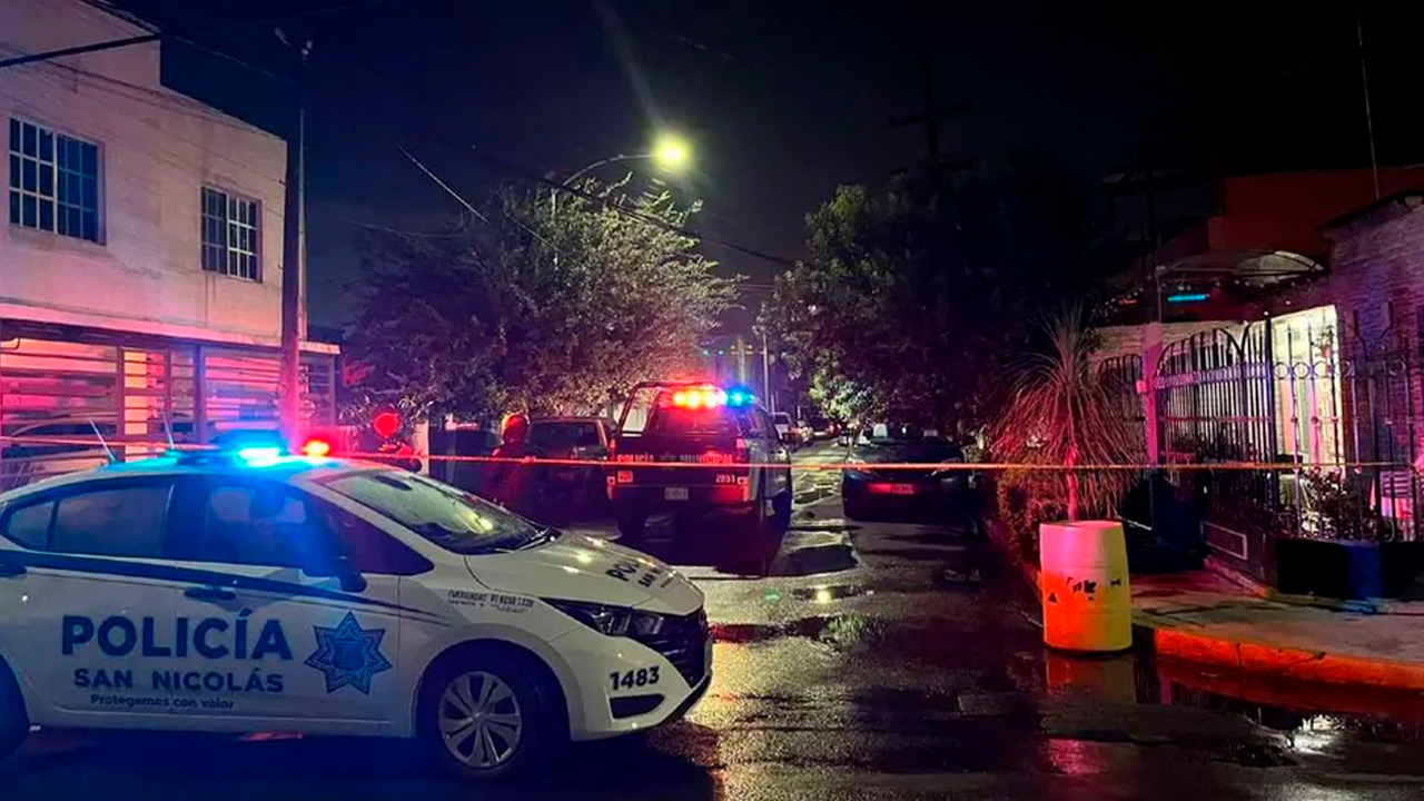 Mientras realizaba un pedido un repartidor de comida fue asesinado a balazos en la colonia La Nogalera, en San Nicolás de los Garza, Nuevo León.