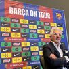 El directivo del equipo femenil de Barcelona quedó sorprendido por el amor recibido por parte de los aficionados al equipo en tierras regias. El directivo del equipo femenil de Barcelona quedó sorprendido por el amor recibido por parte de los aficionados al equipo en tierras regias.