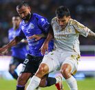 Ángel Correa y Jordán Sierra en el partido de Mazatlán vs Tigres.