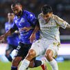 Ángel Correa y Jordán Sierra en el partido de Mazatlán vs Tigres.