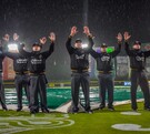 Los Diablos Rojos del México y los Pericos de Puebla no lograron terminar el tercer encuentro debido a las condiciones climatológicas.