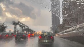 La lluvia se hizo presente durante la tarde del domingo