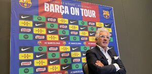 El directivo del equipo femenil de Barcelona quedó sorprendido por el amor recibido por parte de los aficionados al equipo en tierras regias. El directivo del equipo femenil de Barcelona quedó sorprendido por el amor recibido por parte de los aficionados al equipo en tierras regias.
