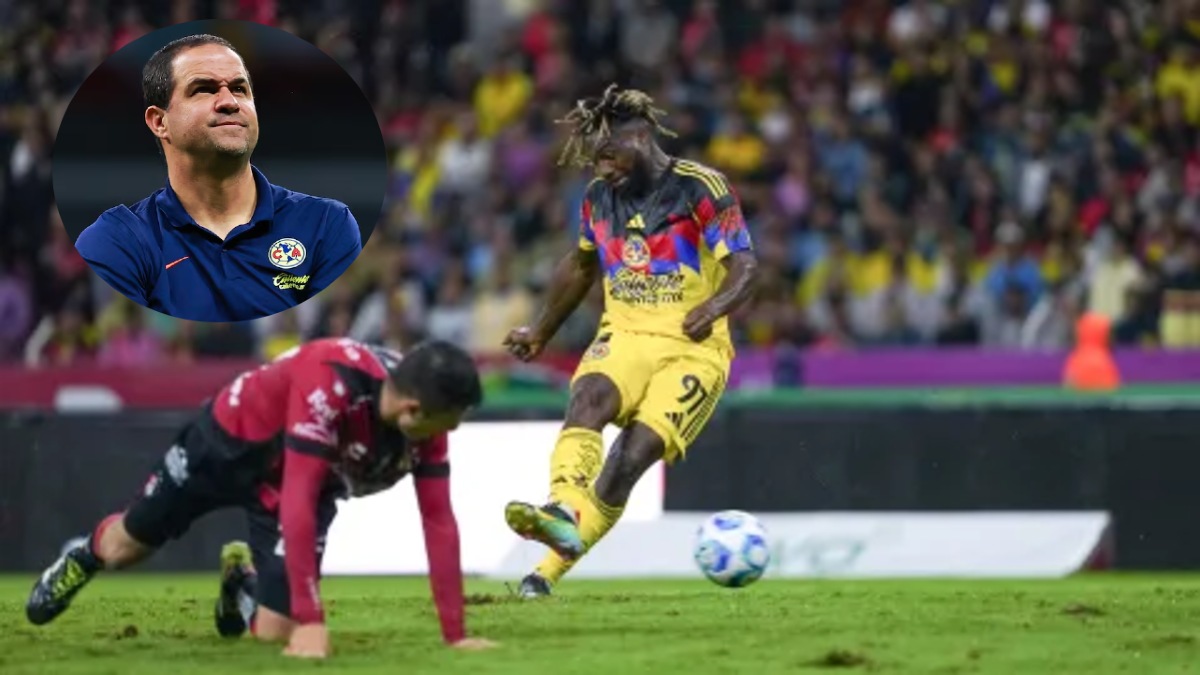 El delantero francés ya debutó con América en la Liga MX en contra de Atlas, rival a quien le marcó un gol.