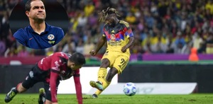 El delantero francés ya debutó con América en la Liga MX en contra de Atlas, rival a quien le marcó un gol.