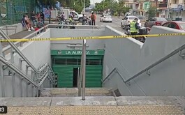 Autoridades cerraron la estación de La Aurora donde habría ocurrido el accidente