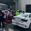 Choque en el centro de Monterrey Choque en el centro de Monterrey