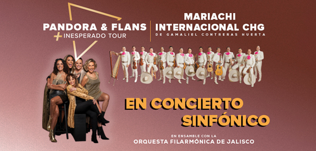 Flans y Pandora en Auditorio Telmex con Mariachi