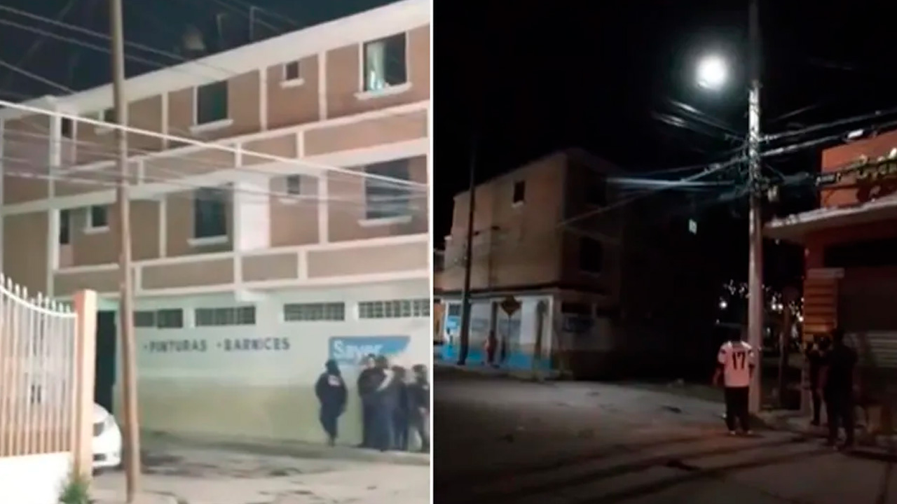 Un hombre que lanzaba piedras a transeúntes y amenazaba con un cuchillo murió tras caer de un tercer piso en Pachuca.