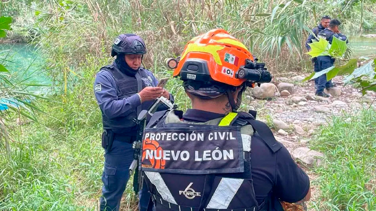 Un hombre murió ahogado en el río Ramos, Allende, Nuevo León, mientras intentaba rescatar a sus sobrinos arrastrados por la corriente.