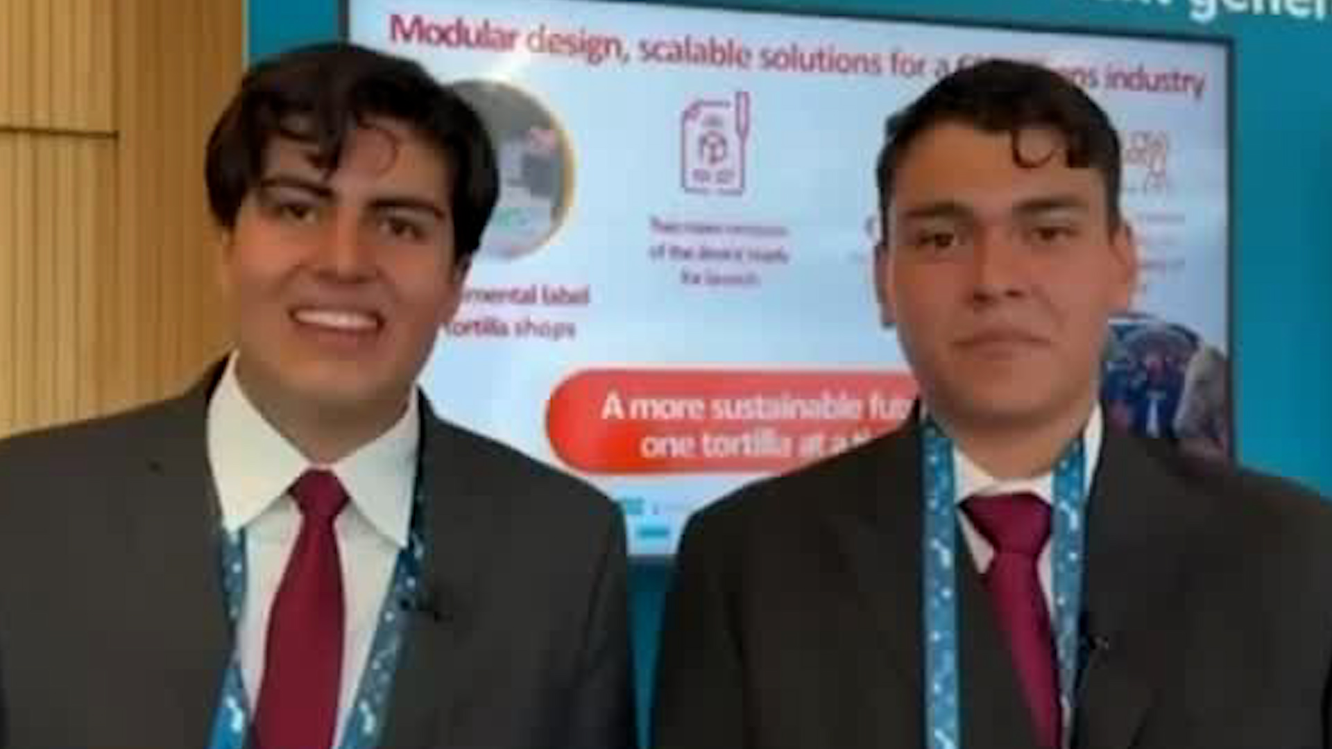 Estudiantes de Tonalá, Jalisco, participan en la Semana Mundial del Agua en Estocolmo con su proyecto de nixtamalización.