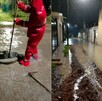 Las intensas lluvias registradas durante la tarde y noche del sábado ocasionaron múltiples afectaciones en distintos municipios de Guanajuato.