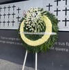 Gobierno de Nuevo León coloca corona en memorial del Casino Royale a 14 años del incendio