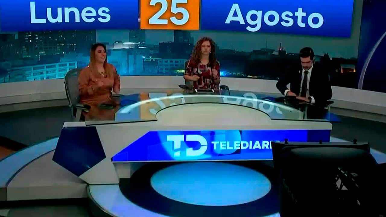 Programa conducido por Ana Laura Alanís, Mitzi Zárate y David Medrano, lunes 25 de agosto de 2025.