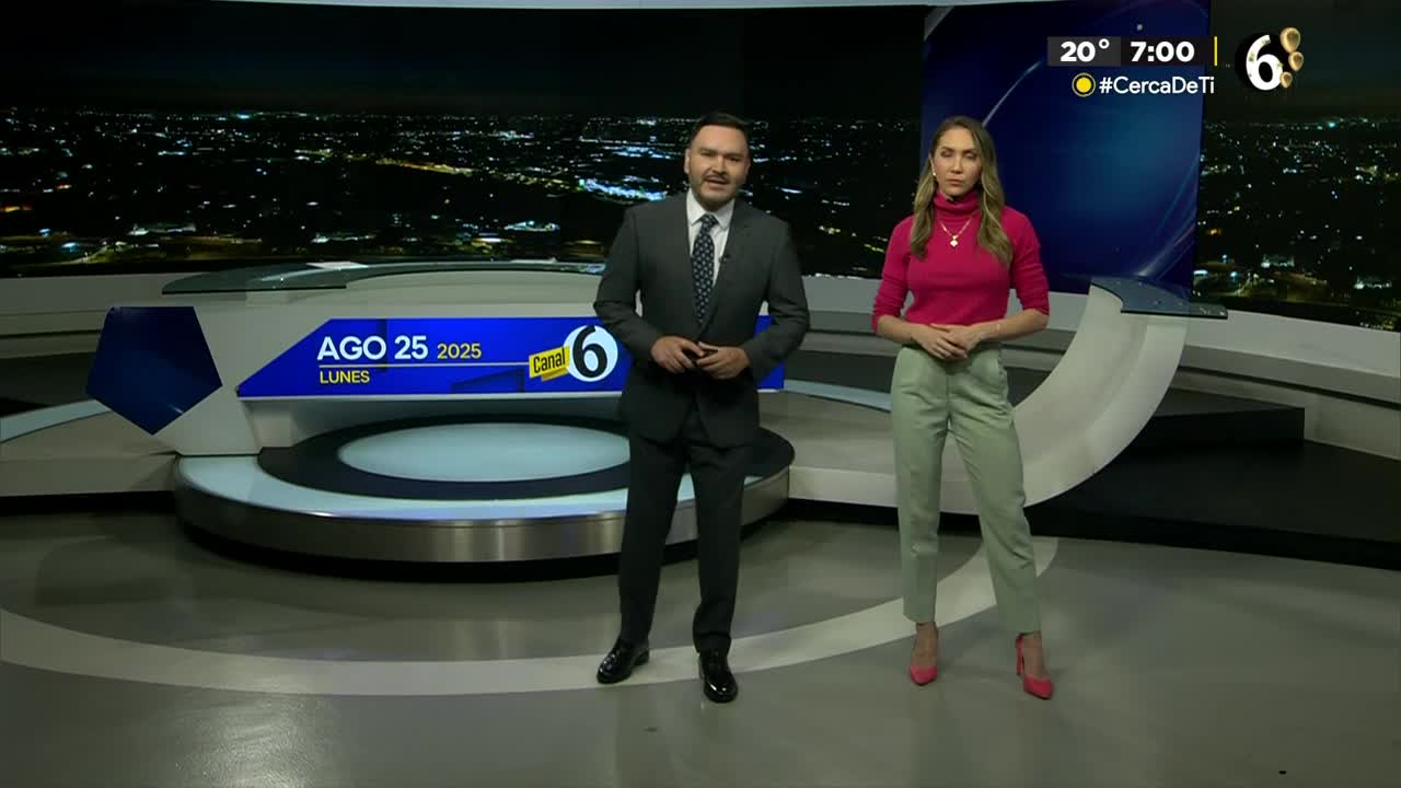 Telediario nocturno CdMx, lunes 25 de agosto de 2025.