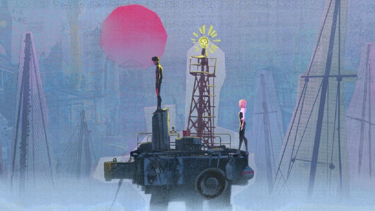 Primer vistazo a Miles Morales y Gwen Stacy en Spider-Man: Beyond the Spider-Verse