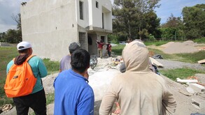 Ejidatarios iniciaron una construcción en un predio de La Margarita del que los vecinos se dicen dueños, ya que estaba destinado para una unidad deportiva.