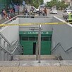 Autoridades cerraron la estación de La Aurora donde habría ocurrido el accidente Autoridades cerraron la estación de La Aurora donde habría ocurrido el accidente