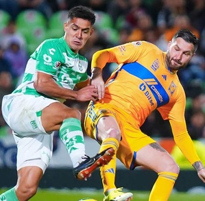 Santos recibirá a Tigres en la jornada 6 del Apertura 2025 en punto de las 7 de la tarde.