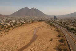 Monterrey se encuentra en una región con clima seco, donde las lluvias no son constantes. Las sequías son parte del ciclo natural del clima de la zona.