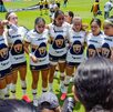 Pumas Femenil en un partido de la Liga MX Femenil. Pumas Femenil en un partido de la Liga MX Femenil.