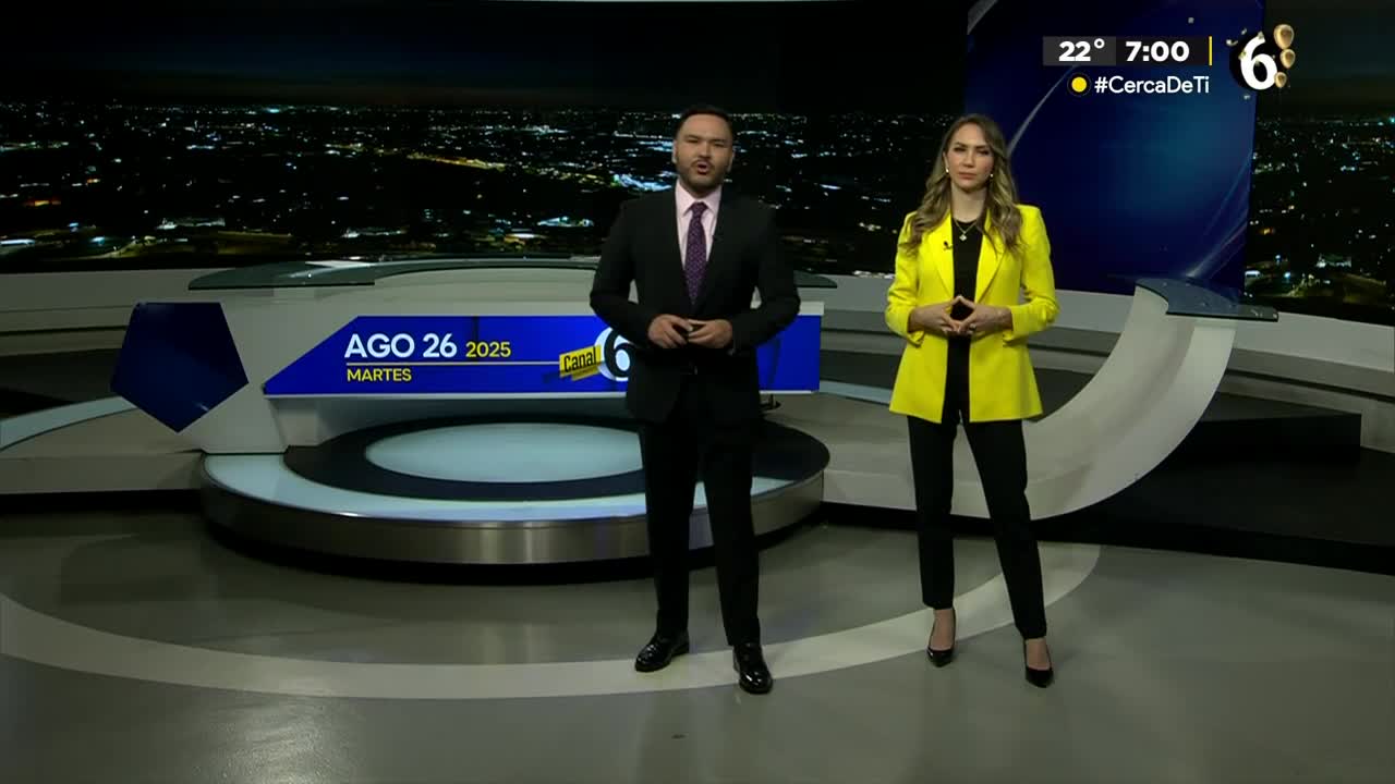 Telediario nocturno CdMx, martes 26 de agosto de 2025.