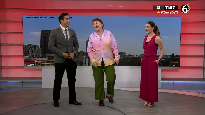 Programa conducido por Cecilia Salamanca, Fernanda Tapia y Jaime Núñez, lunes 25 de agosto de 2025.