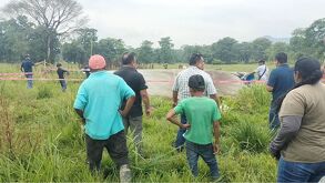 En Veracruz un rayo cayó directamente sobre Edilberto, de 11 años, y su tío. Iban a casa tras comprar los útiles para el inicio de clases el 1 de septiembre.