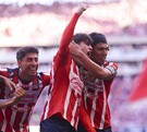 Armando González ha tenido un ascenso intermitente desde su llegada a Chivas, donde sus minutos no han sido muchos, pero su efectividad sí.