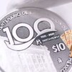 Banxico, (Banco de México), conmemoró un siglo de existencia con el lanzamiento de una moneda de plata y la introducción de billetes. Banxico, (Banco de México), conmemoró un siglo de existencia con el lanzamiento de una moneda de plata y la introducción de billetes.