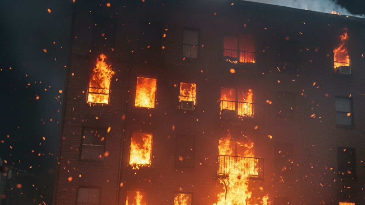 Padres y su bebé recién nacido murieron tras saltar de un edificio durante incendio en Valparaíso de Goiás, Brasil. Padres y su bebé recién nacido murieron tras saltar de un edificio durante incendio en Valparaíso de Goiás, Brasil.