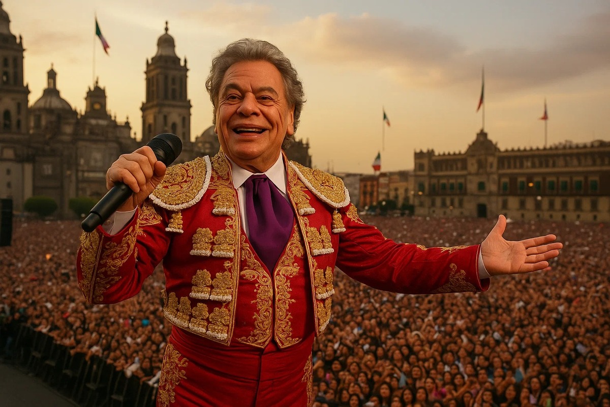 Juan Gabriel concierto Zócalo Juan Gabriel concierto Zócalo