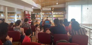 Cuentacuentos de FCE en Monterrey. / Cortesía FCE Cuentacuentos de FCE en Monterrey. / Cortesía FCE