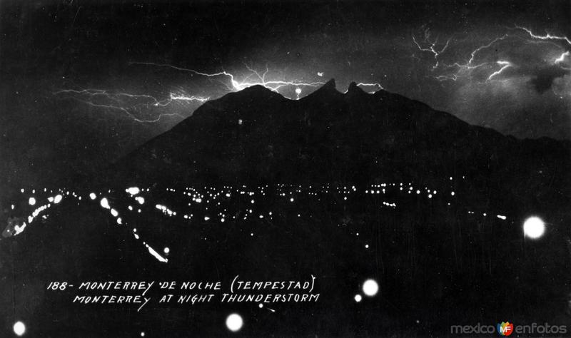 Foto histórica de la gran inundación de Monterrey. / Especial Foto histórica de la gran inundación de Monterrey. / Especial