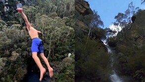 Vali Graham, influencer de deportes extremos, sufrió una fractura tras un salto de 42 metros, pero vuelve a desafiar la gravedad y compartir su adrenalina.