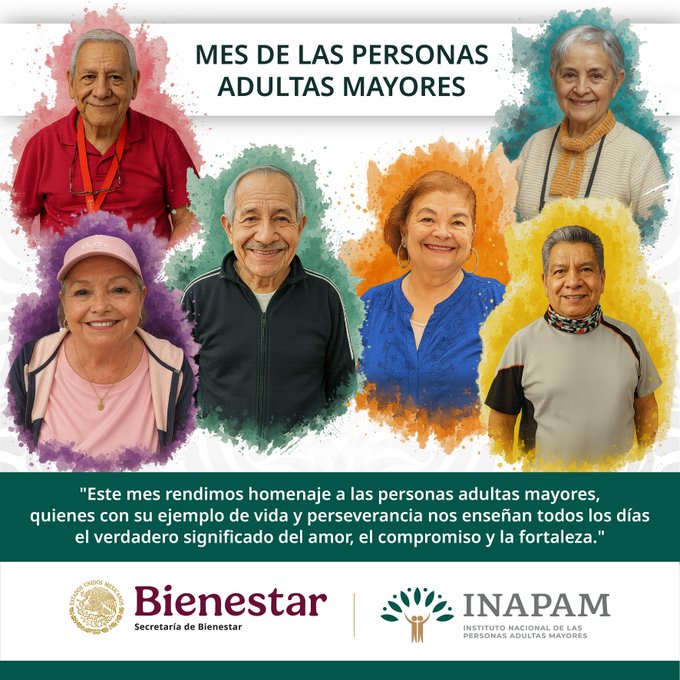 INAPAM reconoce la labor de los adultos mayores en sociedad INAPAM reconoce la labor de los adultos mayores en sociedad