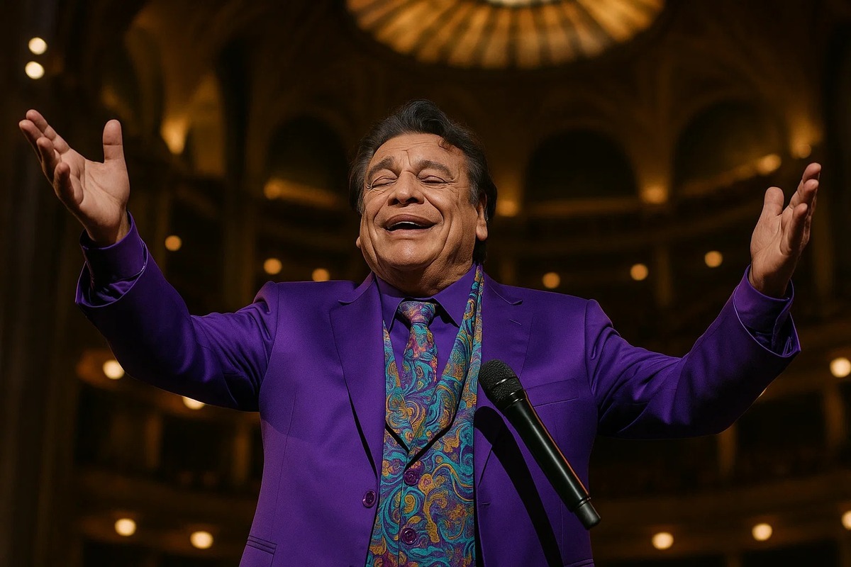 Juan Gabriel dando otro épico concierto en Bellas Artes Juan Gabriel dando otro épico concierto en Bellas Artes