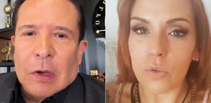 Mayela Laguna encara a Gustavo Adolfo Infante