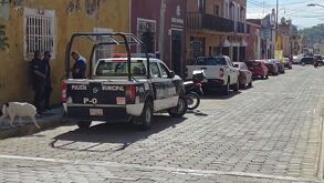 patrulla de la policía de atlixco choca en persecución