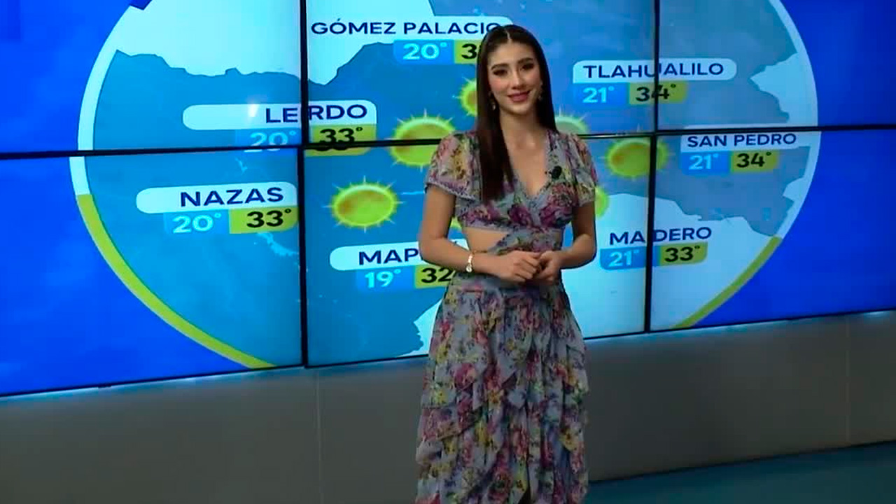 Fanny Ramírez nos da el pronóstico del tiempo en Laguna para este jueves 28 de agosto de 2025.