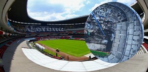 Así marchan las remodelaciones del Estadio Azteca para la Copa del Mundo de México, Estados Unidos y Canadá. Así marchan las remodelaciones del Estadio Azteca para la Copa del Mundo de México, Estados Unidos y Canadá.