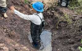 Se reportó fuga de gas en un ducto de Pemex dentro de la colonia Lomas de San  Miguel II en El Salto.