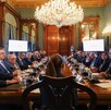 Reunión en el Palacio Nacional con la delegación de Brasil Reunión en el Palacio Nacional con la delegación de Brasil