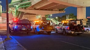 Automovilistas que circulaban por la zona se detuvieron para auxiliarlo