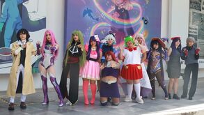 personas en cosplay