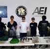 Los tres hombres, identificados como Jairo, Ever y Eliuth, quedaron bajo resguardo del Ministerio Público Los tres hombres, identificados como Jairo, Ever y Eliuth, quedaron bajo resguardo del Ministerio Público