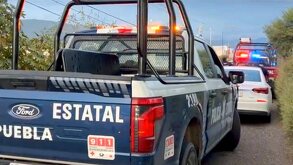 patrulla de policía en puebla